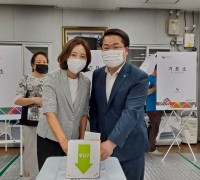 오세현 아산시장 후보, 사전투표 동참 호소