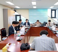 아산시의회 예결위, 2018년 회계결산 및 예비비 지출 면밀히 심사